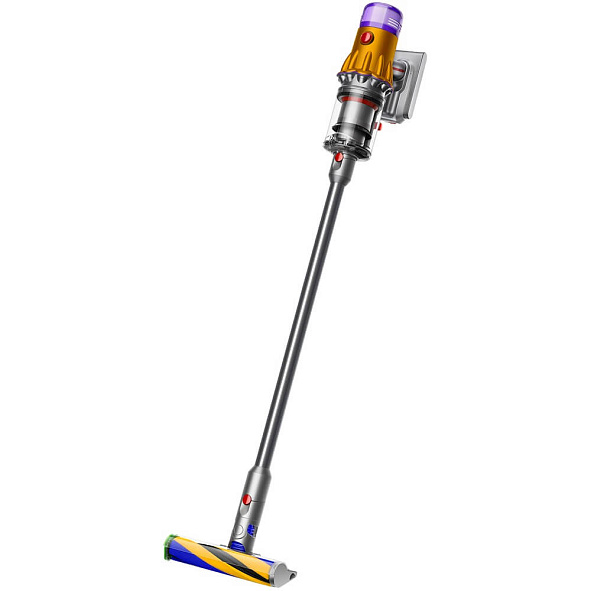 Беспроводной пылесос Dyson V12 Detect Slim Absolute, цвет: Желтый/Никель (Yellow/Nickel)