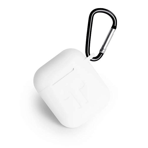 Чехол для Airpods 1/2 Gurdini Soft Touch (Белый)