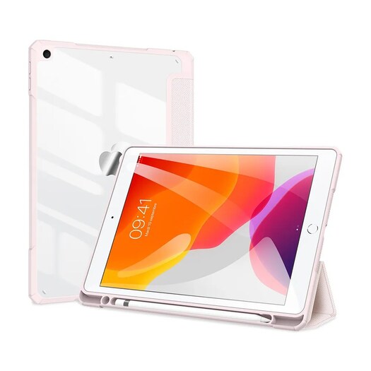Чехол книжка Dux Ducis Domo series для iPad 11" (2025) (Розовый)